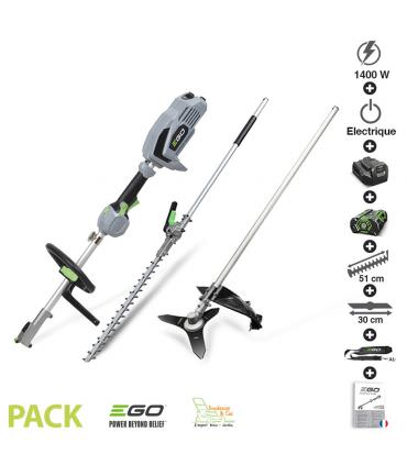 Pack multi outil jardin débroussailleuse taille-haies batterie chargeur 56 volts EGOPOWER