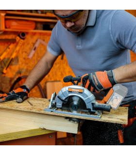 Scie circulaire sur batterie sans fil 18V 165 mm Fuse VLN 1620 Villager sans batterie ni chargeur Scie circulaire sur batterie sans fil 18V 165 mm Fuse VLN 1620 Villager sans batterie ni chargeur