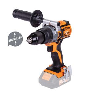 Perceuse percusion sans fil 3 en 1 Fuse VLP 5120 Villager à poignée sans chargeur ni batterie