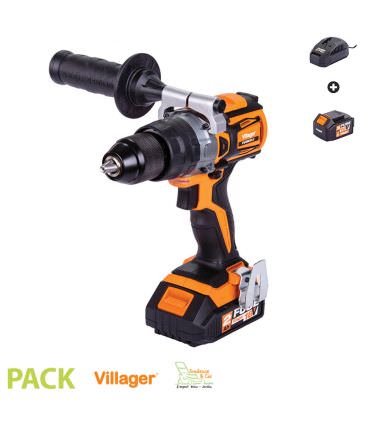 Perceuse électrique sur batterie poignée latérale avec batterie et chargeur Fuse VLP 5120