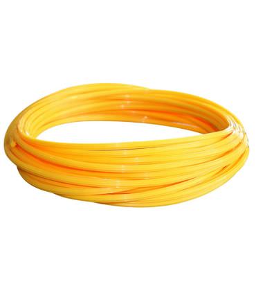 Fil débroussailleuse rond 4 mm ultra-résistant 20 mètres jaune TEXAS