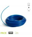 Fil debroussailleuse rond 2 mm bleu TEXAS