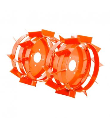 Roues métalliques 400x8 pour motobineuse et motoculteur