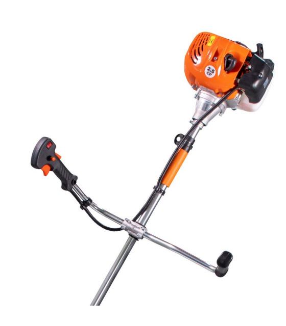 Débroussailleuse Thermique 2 Temps 52 Cm3 Coupe 42cm Lame 3 Dents Harnais VILLAGER AGM520E