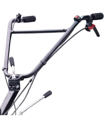 Motobineuse thermique transformable 212cc 5,6cv 2 vitesses AV 1 AR fraisage jusqu'à 88cm LEA LE42212-80W21