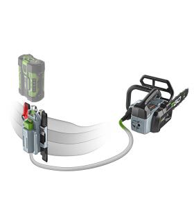 Pack élagueuse professionnelle batterie 4ah guide Oregon 30cm EGO CSX3000 56 volts Pack élagueuse professionnelle batterie 4ah guide Oregon 30cm EGO CSX3000 56 volts