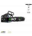 Tronçonneuse professionnelle guide chaine Oregon 30cm EGO CSX3000 sans chargeur ni batterie