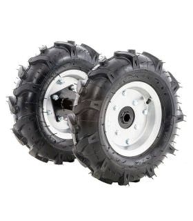Roues agraires 400x8 pour motobineuse et motoculteur Roues agraires 400x8 pour motobineuse et motoculteur