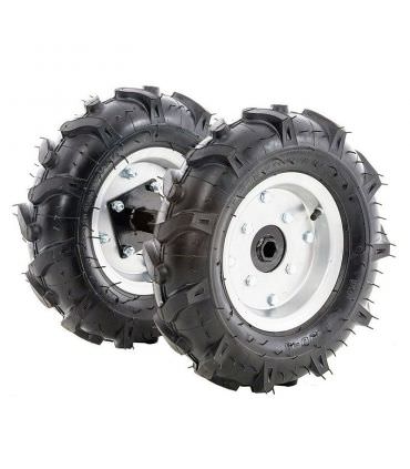 Roues agraires 400x8 pour motobineuse et motoculteur