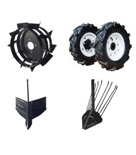 Pack accessoires labour traction arracheusepommes de terre LEA pour motobineuse motoculteur thermique Pack accessoires labour traction arracheusepommes de terre LEA pour motobineuse motoculteur thermique