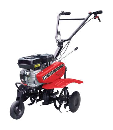 Motobineuse thermique transformable 212cc 5,6cv 2 vitesses AV 1 AR fraisage jusqu'à 88cm LEA LE42212-80W21