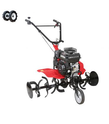 Motobineuse thermique 5,6cv 212cc euro 5 2 vitesses AV 1 AR largeur travail 105cm LEA LE4212-105DW