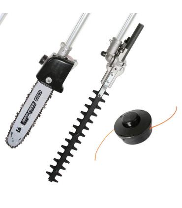 Debroussailleuse multifonctions thermique 4 en 1 52cc LEA LE26517DP