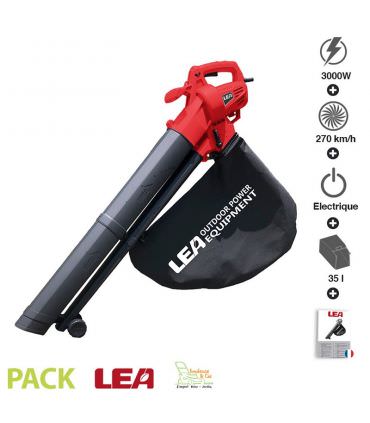 Aspirateur souffleur électrique puiissant 3000W soufflerie 270 km/h LEA LE50303BV1