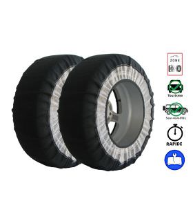 Chaussettes textile neige homologuées 205/65R16 225/55R17 245/45R18