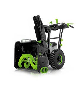 Souffleuse fraise à neige tractée largeur 61 cm 2 batteries chargeur inclus EGO SNT2400E Souffleuse fraise à neige tractée largeur 61 cm 2 batteries chargeur inclus EGO SNT2400E
