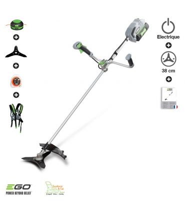 Debroussailleuse sans fil Ego Power+ avec lame 3 dents BC3800E