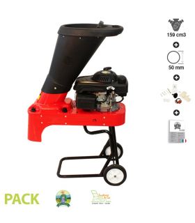 Broyeur de végétaux et branches coupe 50mm moteur thermique 159cc Fermier GF-1015 Broyeur de végétaux et branches coupe 50mm moteur thermique 159cc Fermier GF-1015