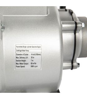 Pompe à eau thermique 13Cv 389cm3 débit 80 m3/h Fermier GF-2059 raccord 4 pouces Pompe à eau thermique 13Cv 389cm3 débit 80 m3/h Fermier GF-2059 raccord 4 pouces