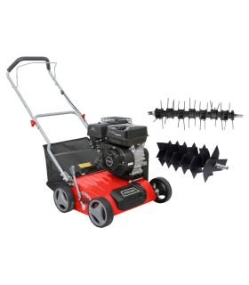 Scarificateur démousseur thermique 212 cm3 largeur 40 cm profondeur réglable DUNSCH DU81212-40A Scarificateur démousseur thermique 212 cm3 largeur 40 cm profondeur réglable DUNSCH DU81212-40A