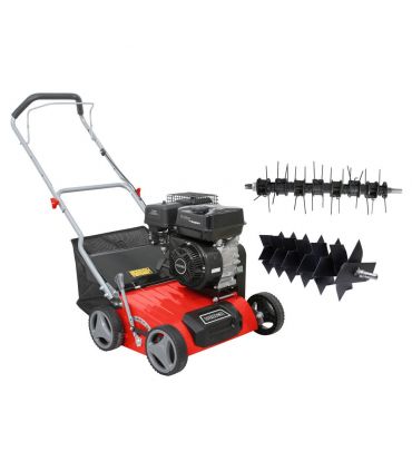 Scarificateur démousseur thermique 212 cm3 largeur 40 cm profondeur réglable DUNSCH DU81212-40A