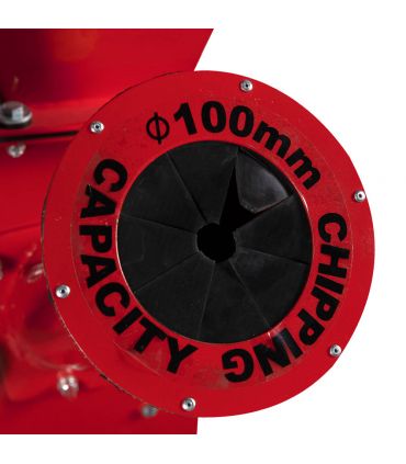 Broyeur de végétaux 420cc 15 cv coupe 100mm thermique démarrage électrique Fermier GF-2205