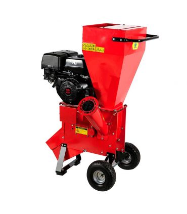 Broyeur de végétaux 420cc 15 cv coupe 100mm thermique démarrage électrique Fermier GF-2205