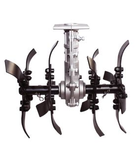 Cultivateur universel 9 dents pour débroussailleuse tube 28mm