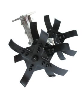 Cultivateur universel 9 dents pour débroussailleuse tube 28mm