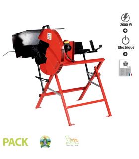 Scie à bûche circulaire électrique 2000 W jusqu'à 155mm Scie à bûche circulaire électrique 2000 W jusqu'à 155mm