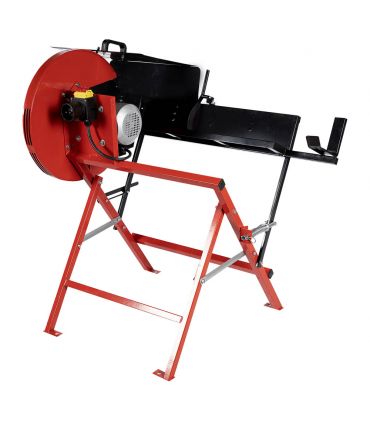 Scie à bûche circulaire électrique 2000 W jusqu'à 155mm