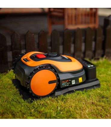 Robot tondeuse autonome 18V batterie 2,5Ah Villybot 2.0 pour 400m2 de tonte