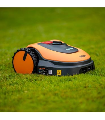 Robot tondeuse autonome 18V batterie 2,5Ah Villybot 2.0 pour 400m2 de tonte