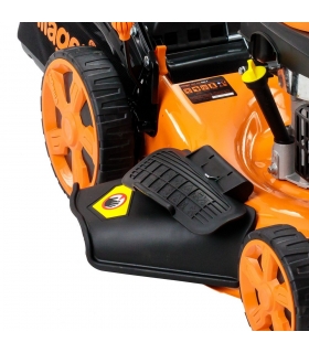 Tondeuse à gazon tractée Briggs  Stratton 150cc lame 50cm mulching VILLAGER Atlas 5111B Tondeuse à gazon tractée Briggs  Stratton 150cc lame 50cm mulching VILLAGER Atlas 5111B