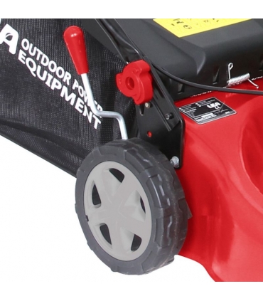 Tondeuse à gazon mulching 4 temps 132cm3 coupe 46cm bac 45 litres LEA