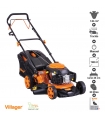 Tondeuse thermique mulching 146cc 3 en 1 coupe 46cm Villager Atlas 4111T