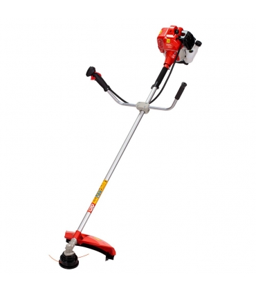 Débroussailleuse thermique 2 temps 52 cm3 coupe 42cm lame 3 dents harnais VILLAGER AGM520E