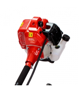 Débroussailleuse thermique 2 temps 52 cm3 coupe 42cm lame 3 dents harnais VILLAGER AGM520E