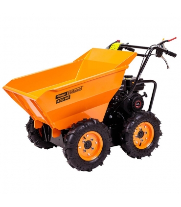 Dumper benne motorisée basculante VILLAGER 4100W 196cc charge 400kg vitesse 3 AV-1AR