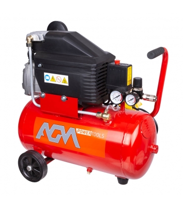 Compresseur d'air 1100W 1,5cv cuve 24 litres Villager AGM24l