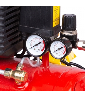 Compresseur d'air 1100W 1,5cv cuve 24 litres Villager AGM24l