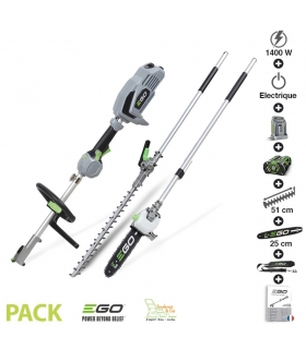 Pack élagage entretien arbres et haies avec moteur chargeur batterie 56v Egopower Pack élagage entretien arbres et haies avec moteur chargeur batterie 56v Egopower