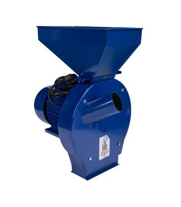 Moulin à céréales électrique à goulotte puissance 2500W Fermier GF-0887
