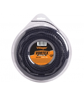 Bobine fil débroussailleuse et multifonction Vortex PRO 2,4mm x 70m Villager Bobine fil débroussailleuse et multifonction Vortex PRO 2,4mm x 70m Villager