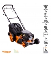 Tondeuse à gazon mulching tractée 146cc 4 en 1 coupe 46cm Villager Prime 4111T