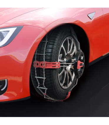 Chaine neige montage frontal et tension automatique pneu 235/50R15