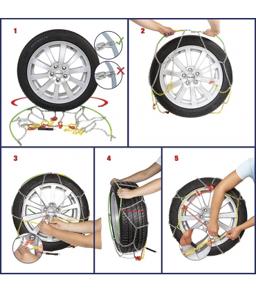 Chaine neige eco PRIME 9mm 205/55x16 215/45x17 195/65R16