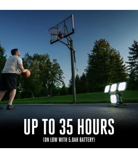 Projecteur portatif à batterie 4 écrans EgoPower LT1000E