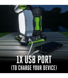 Projecteur portatif à batterie 4 écrans EgoPower LT1000E