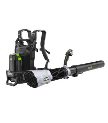 Souffleur professionnel 1360m3 heure EGO LBP8000E harnais dorsal
